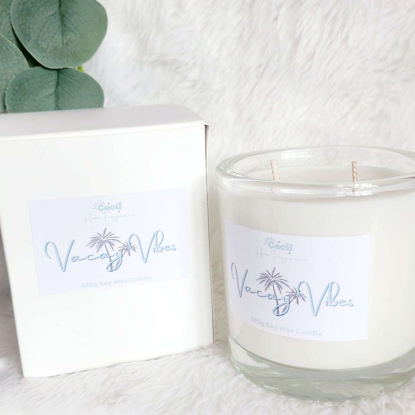 Large, Vacay Vibes Candle