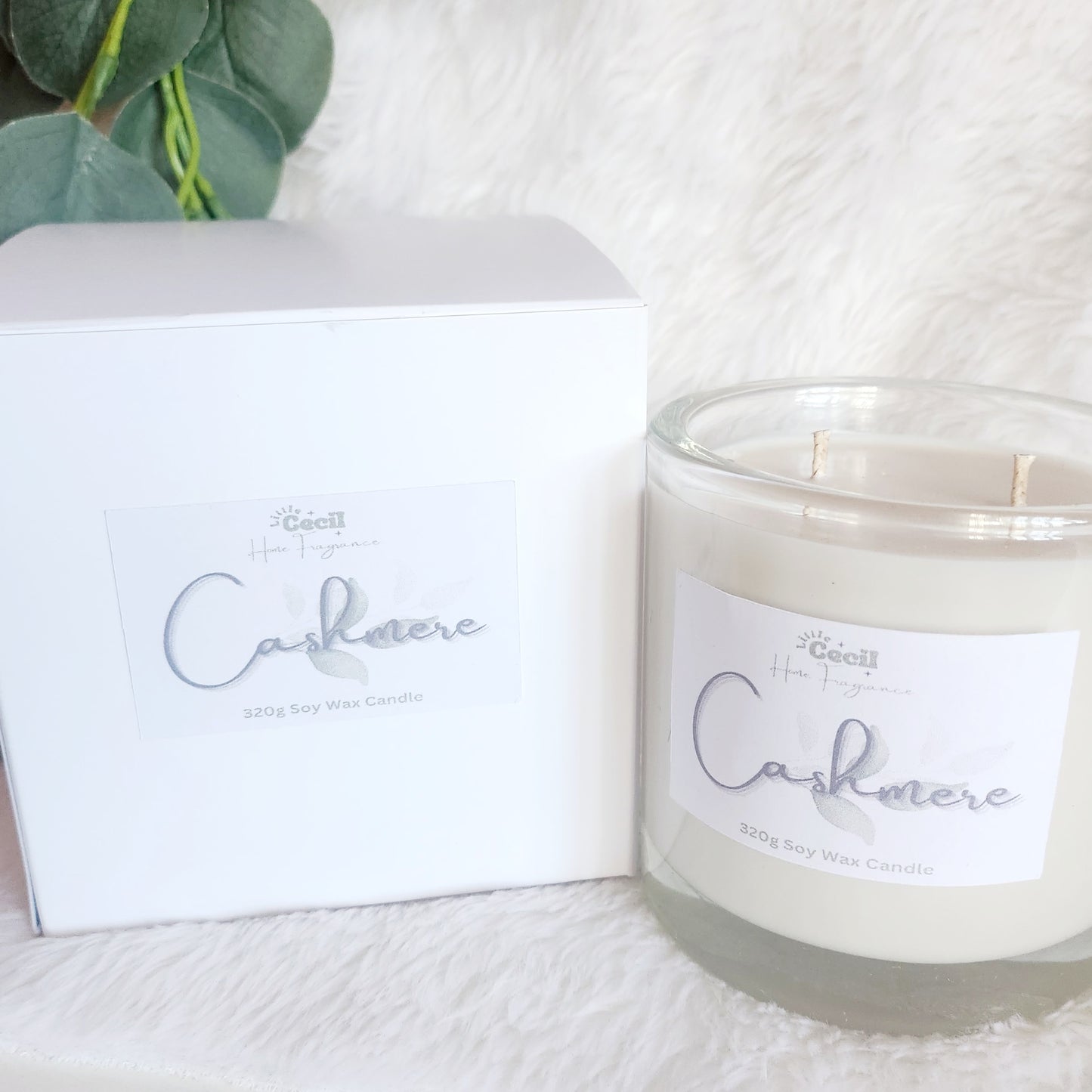 Large Cashmere Candle