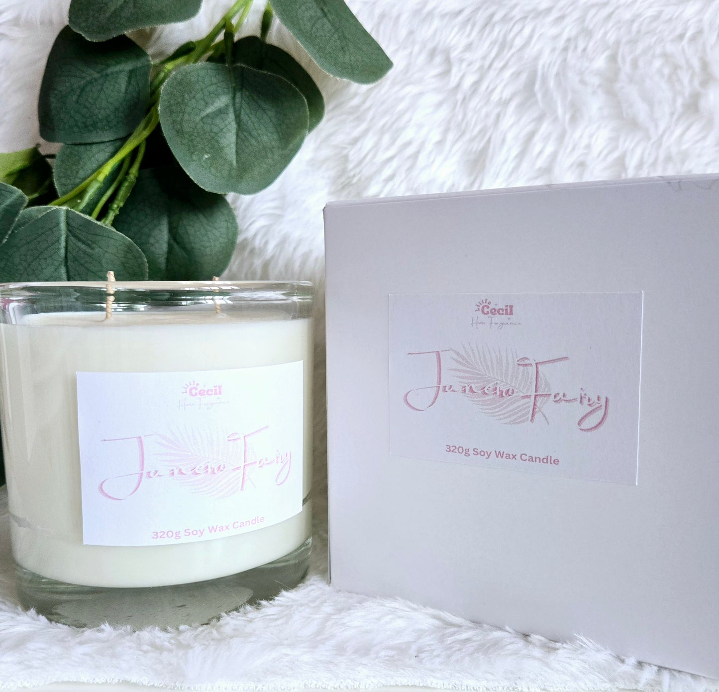 Large Janeiro Fairy Candle