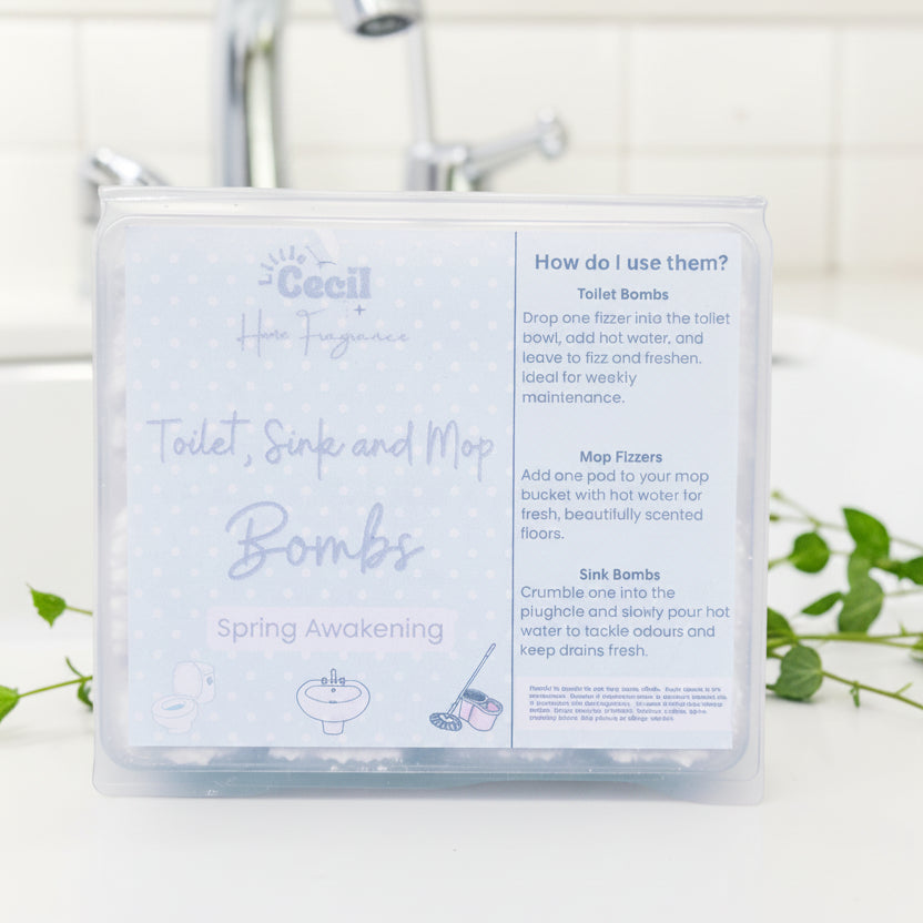Spring Awakening - Mop, Sink and Toilet Bombs
