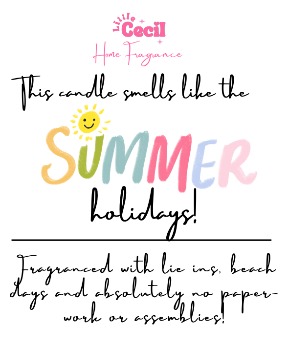 Teacher - Summer Holidays Candle