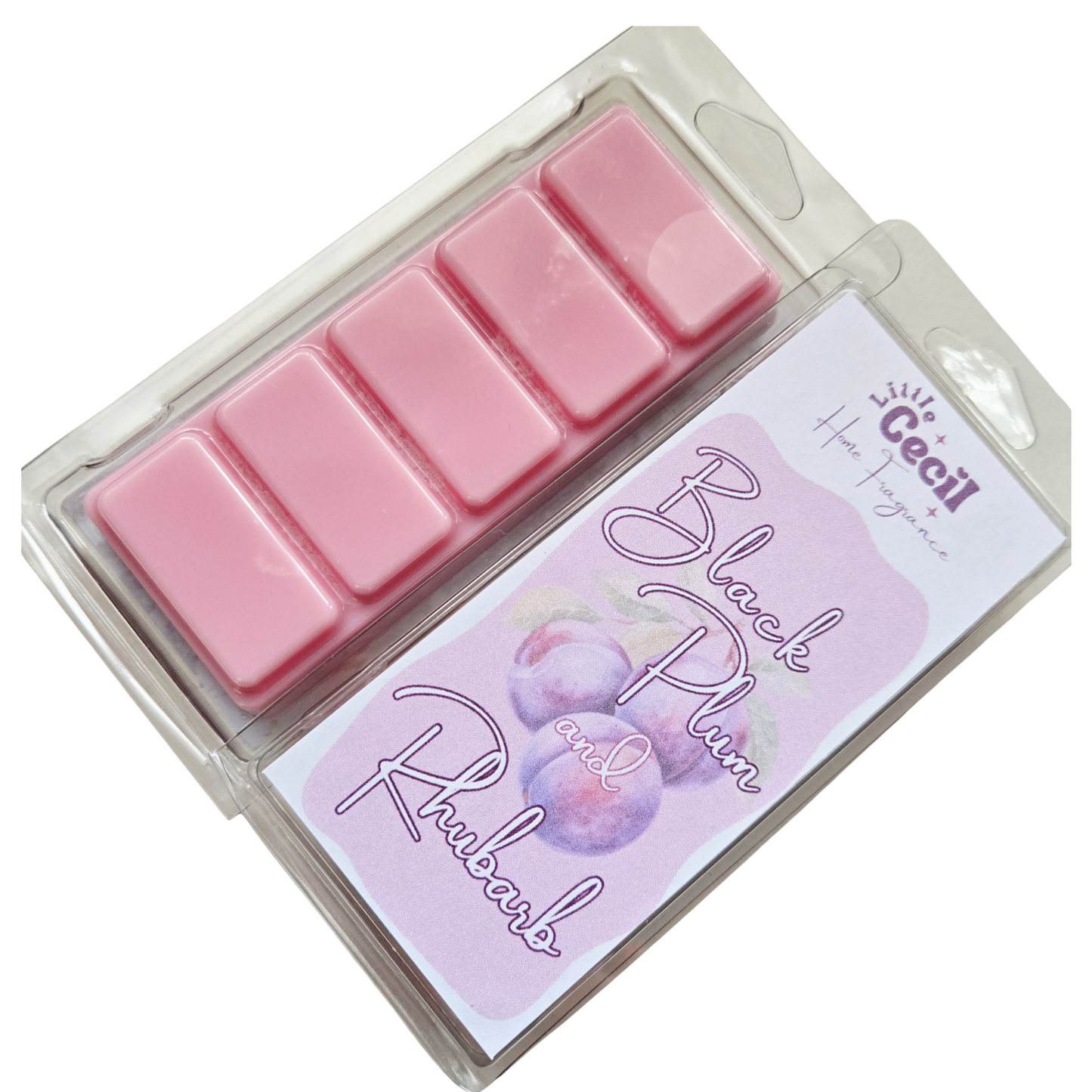 Black Plum and Rhubarb Snap Bar