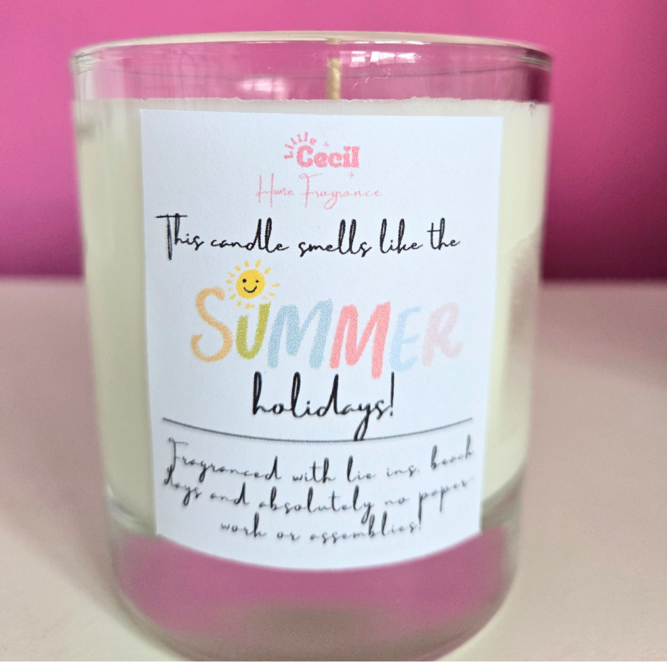 Teacher - Summer Holidays Candle