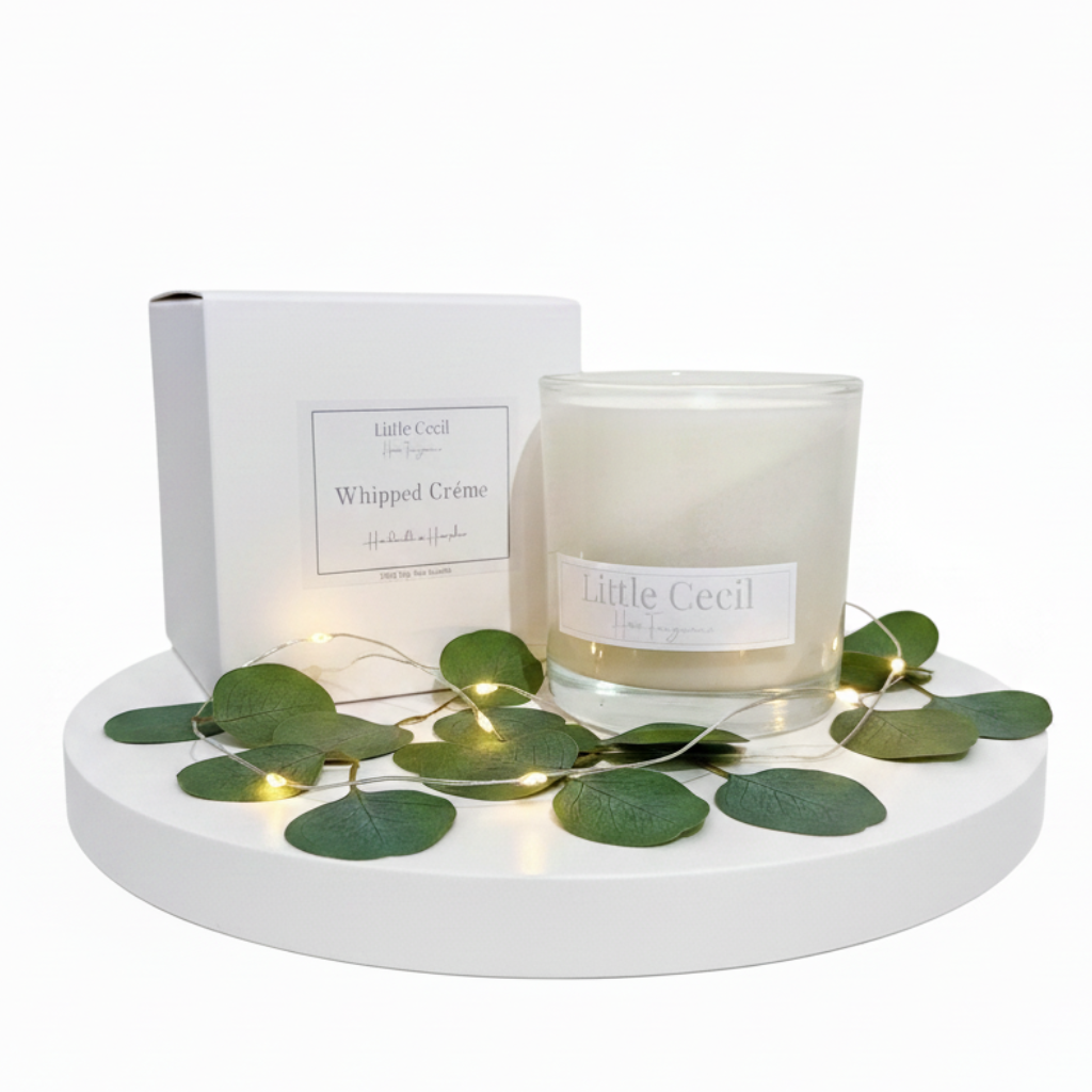 Whipped Créme Scented Large Asymmetric Candle