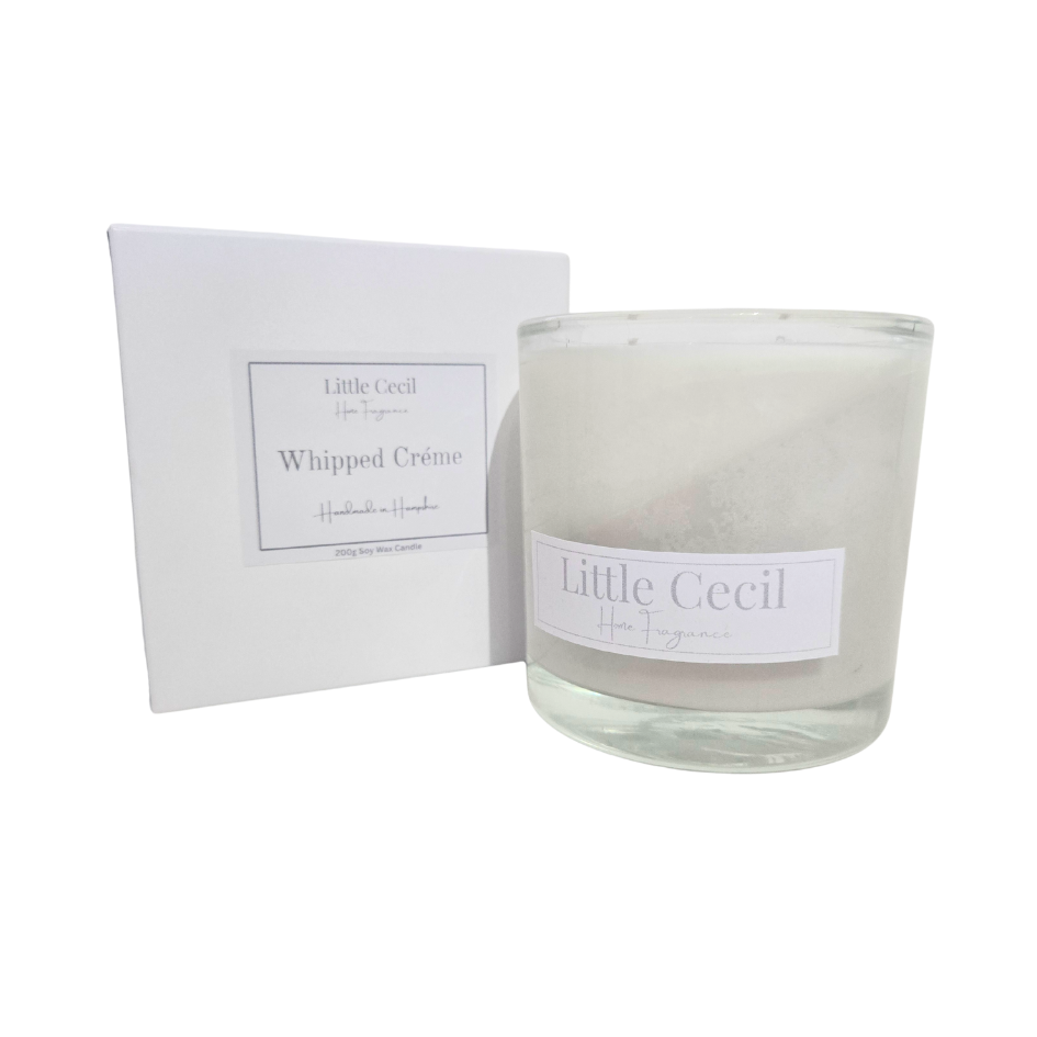 Whipped Créme Scented Large Asymmetric Candle