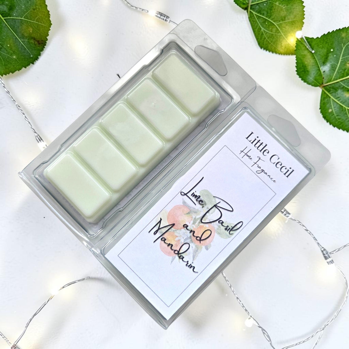 Lime, Basil and Mandarin Snap Bar