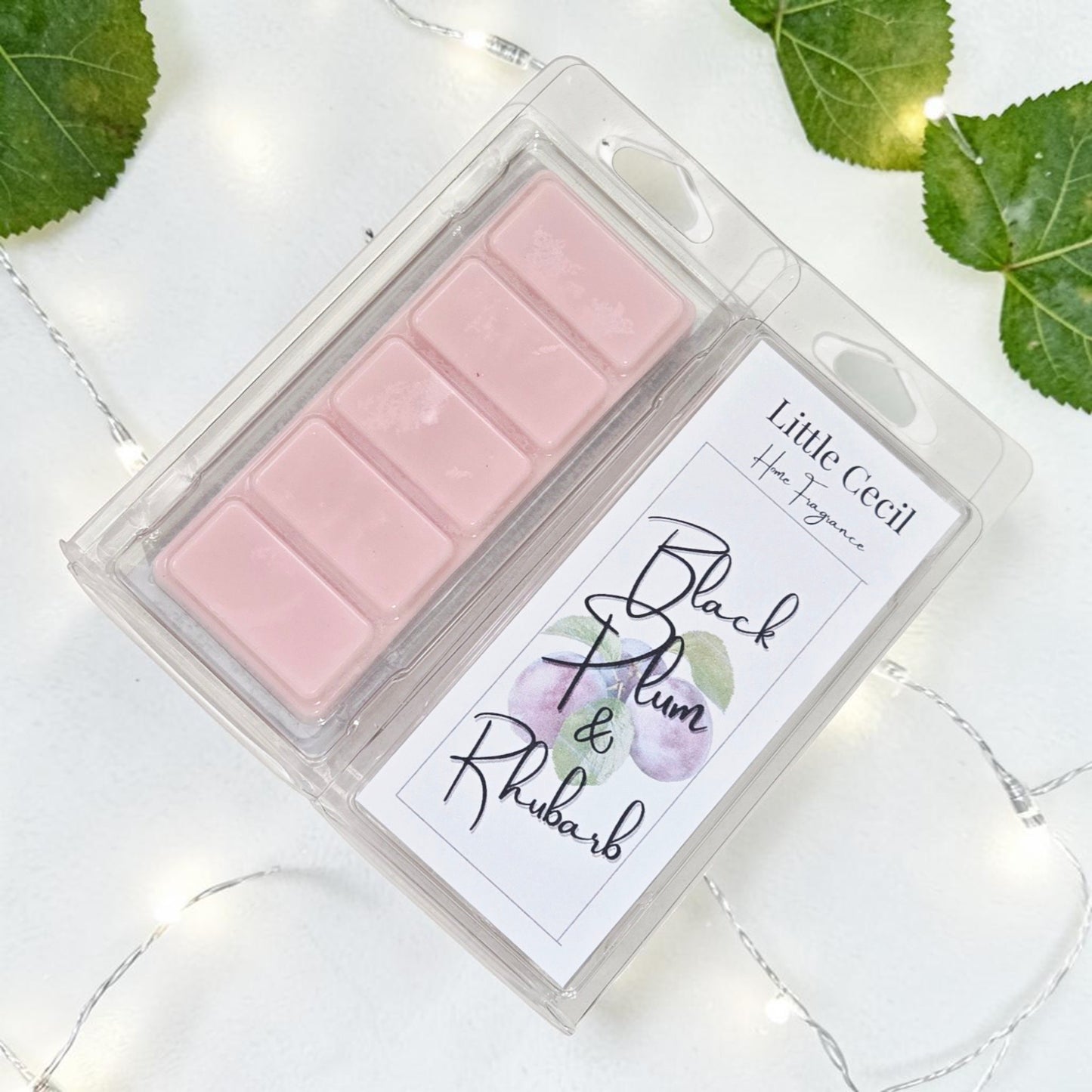 Black Plum and Rhubarb Snap Bar