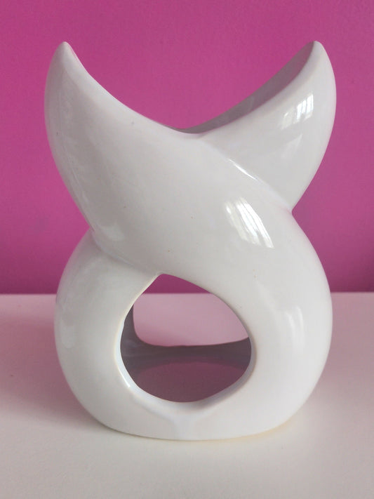 Ceramic Twisted Wax Melt Burner