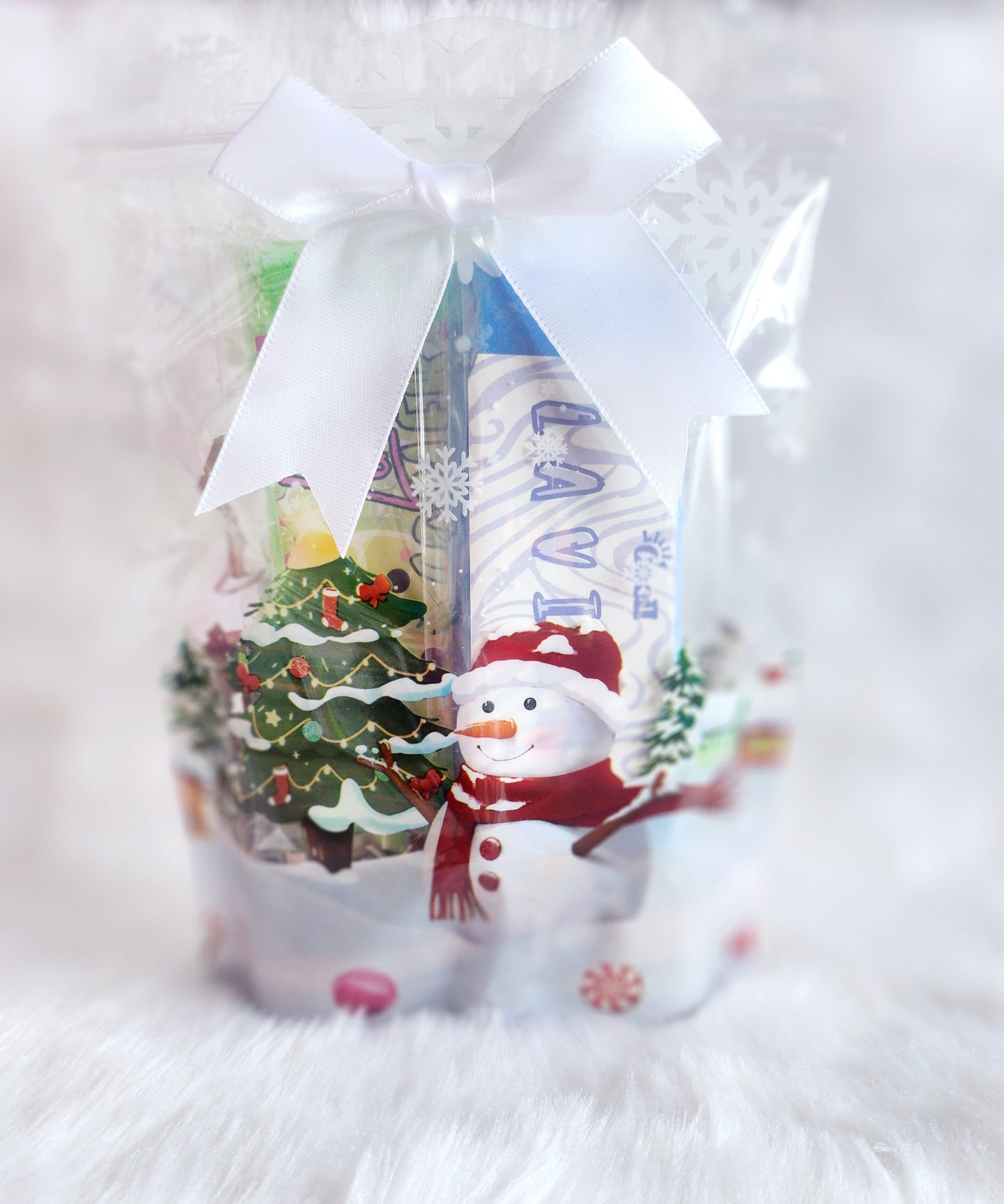 Snowman Snap bar Gift Set