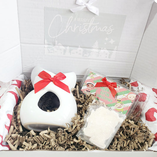 Medium Christmas Themed Burner Gift Set