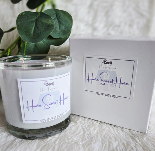 Large Home Sweet Home Candle