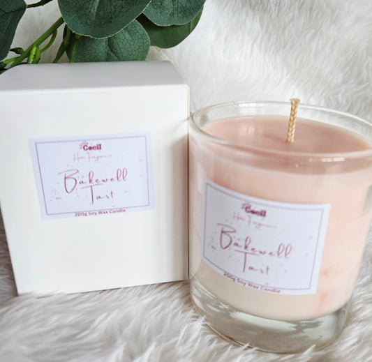 Medium Bakewell Tart Candle