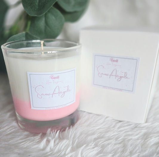 Medium Snow angel Candle