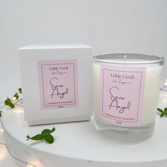 Medium Snow Angel Candle