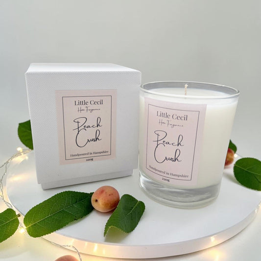 Medium Peach Crush Candle