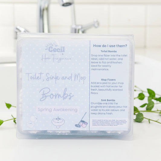 Spring Awakening - Mop, Sink and Toilet Bombs