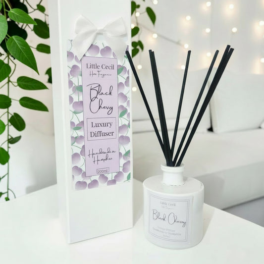 Luxury Black Cherry Reed Diffuser