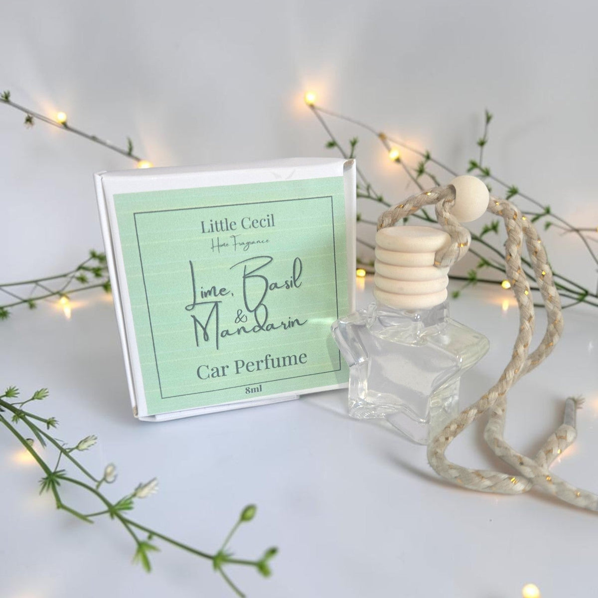 Lime, Basil and Mandarin Car Perfume