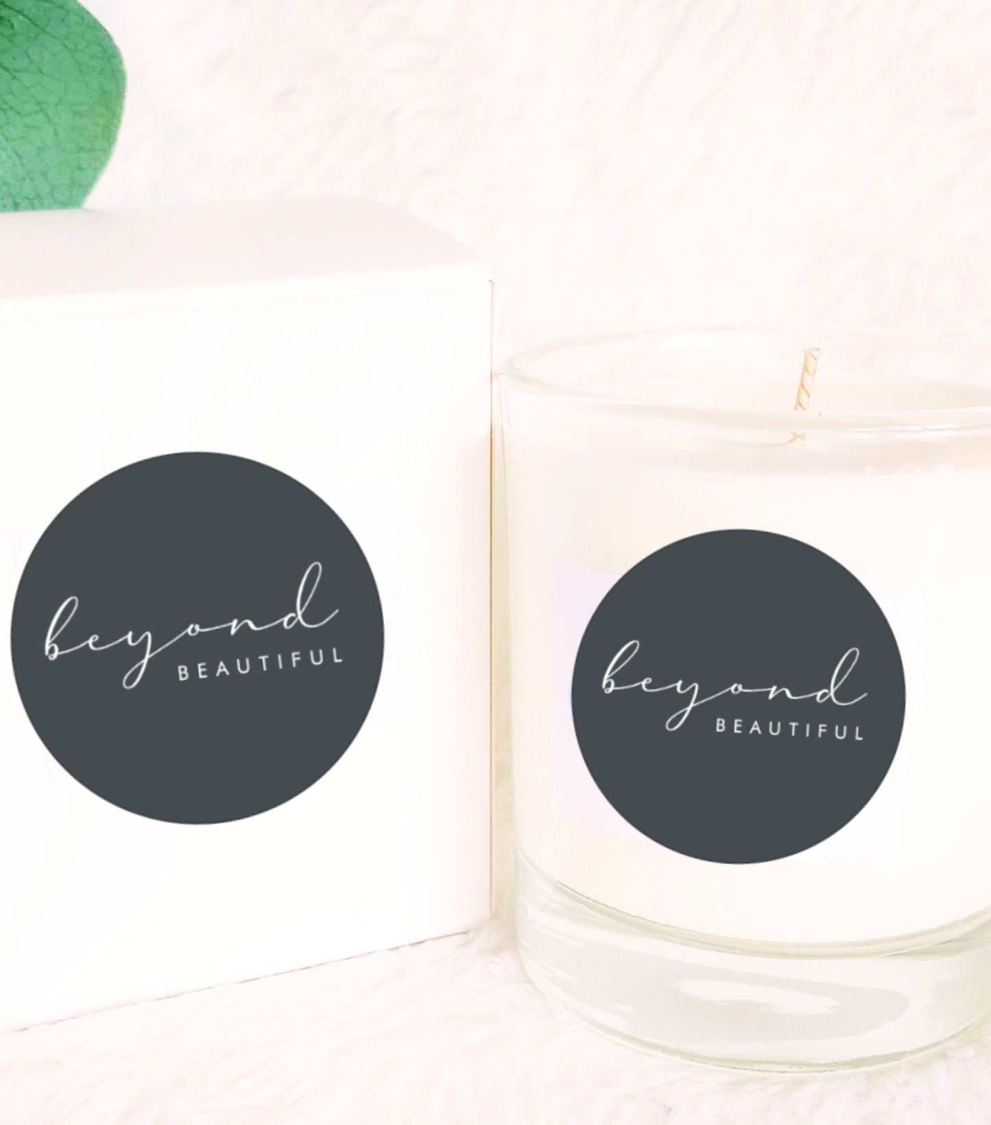 Large Custom Candle