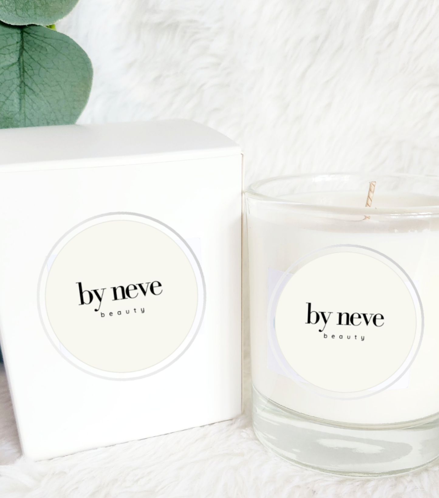 Large Custom Candle
