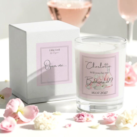 Bridesmaid Propsal Candle 220g
