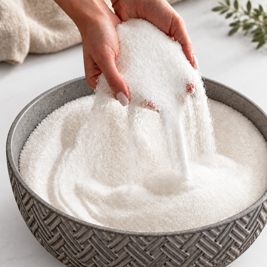 Scented Candle Sand – Reusable Soy Wax Candle Making Sand
