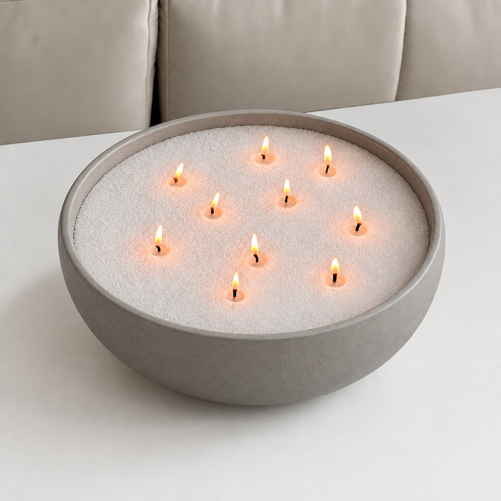 Scented Candle Sand – Reusable Soy Wax Candle Making Sand