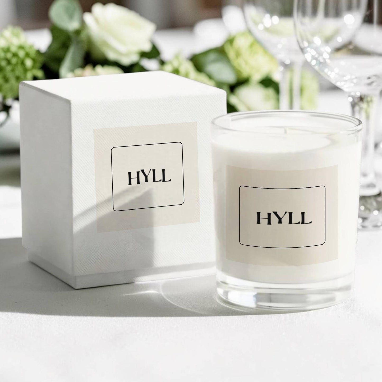 Custom, Logo Branded Candle 220g