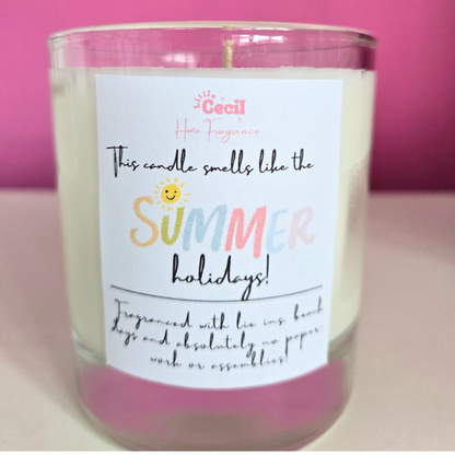 Teacher -  Summer Holidays Candle