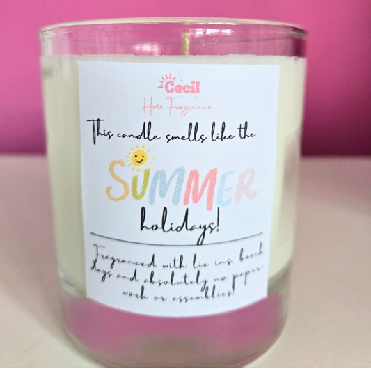 Teacher -  Summer Holidays Candle