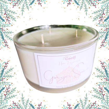 3 Wick Gift-boxed Luxury Ginger Spice Candle