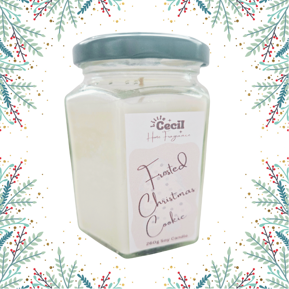 Frosted Christmas Cookie Soy Candle