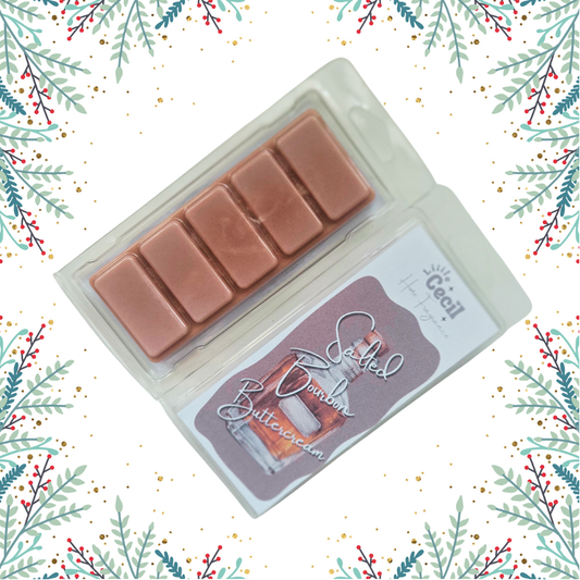 Salted Bourbon Buttercream Snap Bar