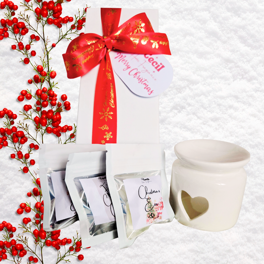 Star and Heart Christmas Gift Box