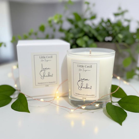 Medium Lemon Sherbert Candle 220g