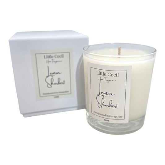 Medium Lemon Sherbert Candle 220g