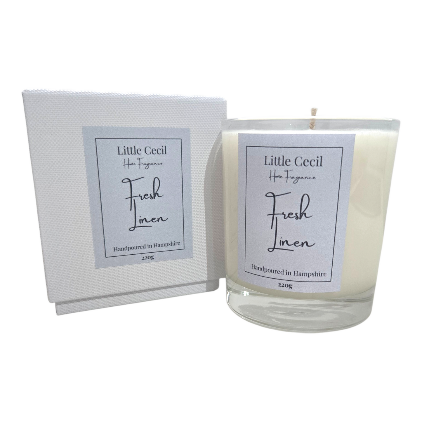 Medium Fresh Linen Candle 220g