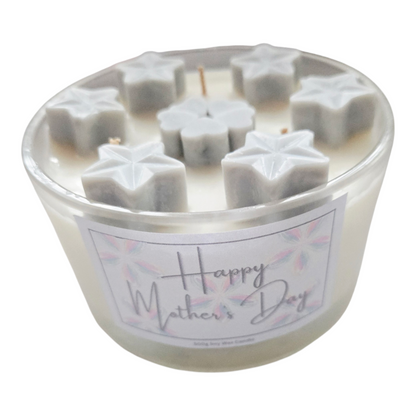 Large, Grey Mother's Day Candle